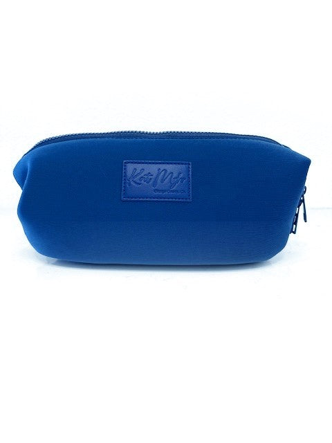 Kat Myhr Neoprene Toiletry Bag - Royal Blue