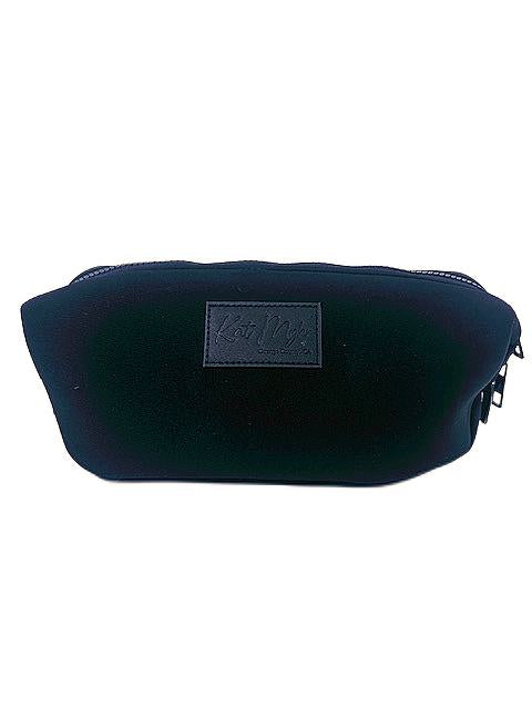 Kat Myhr Neoprene Toiletry Bag - Jet Black